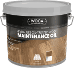 WOCA Onderhoudsolie Wit 2,5L